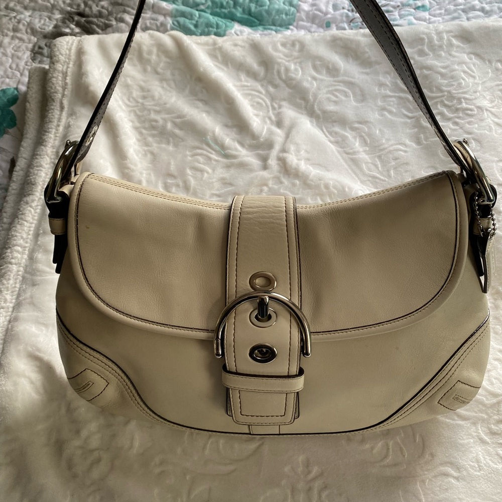 Coach leather Soho buckle bag